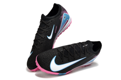 Unisex Nike Air Zoom Mercurial Vapor 16 Elite TF Football Shoes - Black/White/Jade
