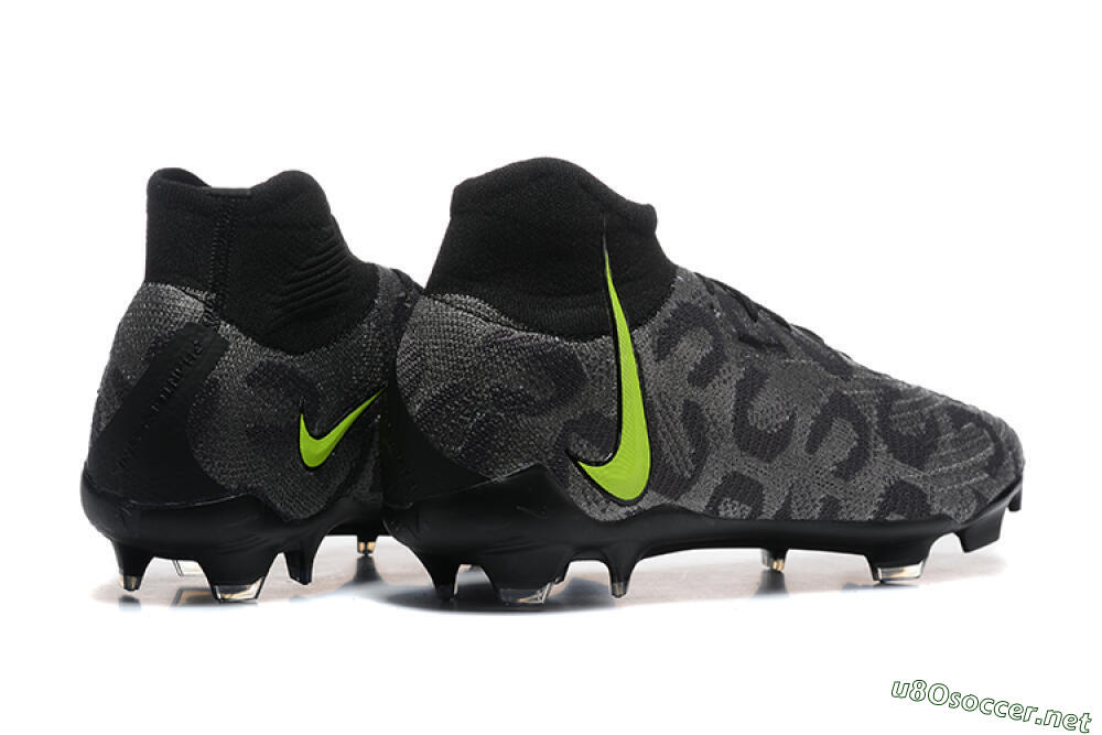 Men's Nike Phantom Luna Elite FG Football Boots - Black/Yellow 9