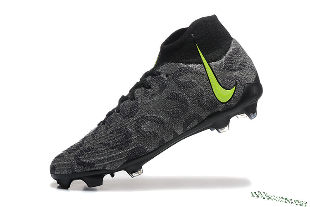 Men's Nike Phantom Luna Elite FG Football Boots - Black/Yellow 8