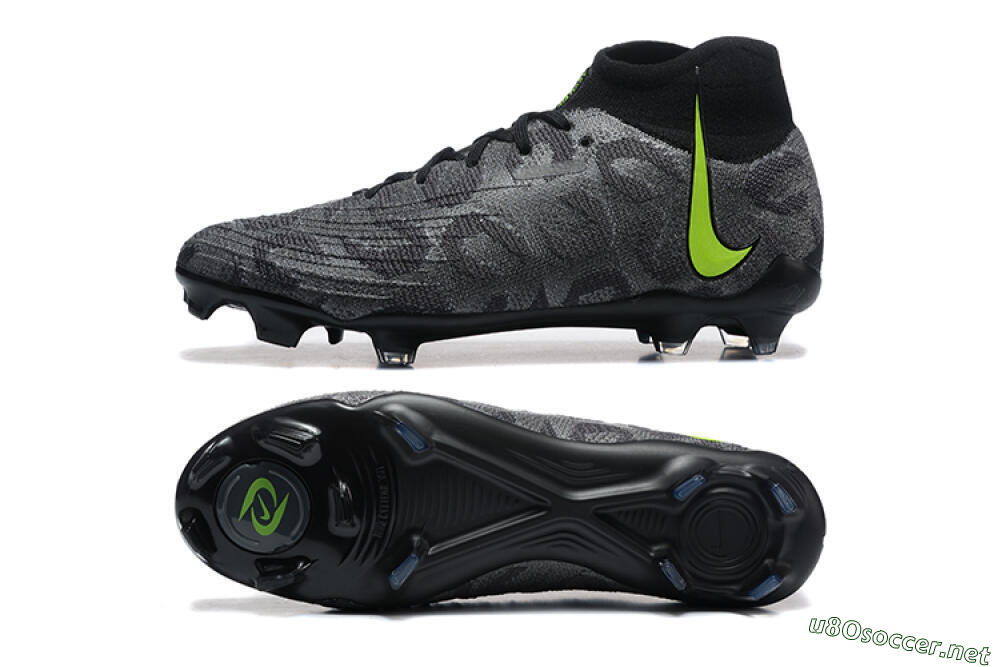 Men's Nike Phantom Luna Elite FG Football Boots - Black/Yellow 1