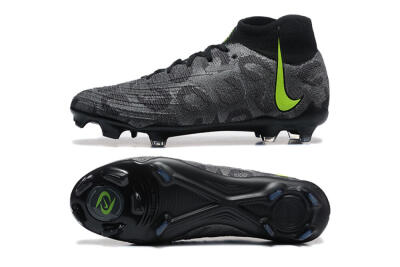 Men's Nike Phantom Luna Elite FG Football Boots - Black/Yellow