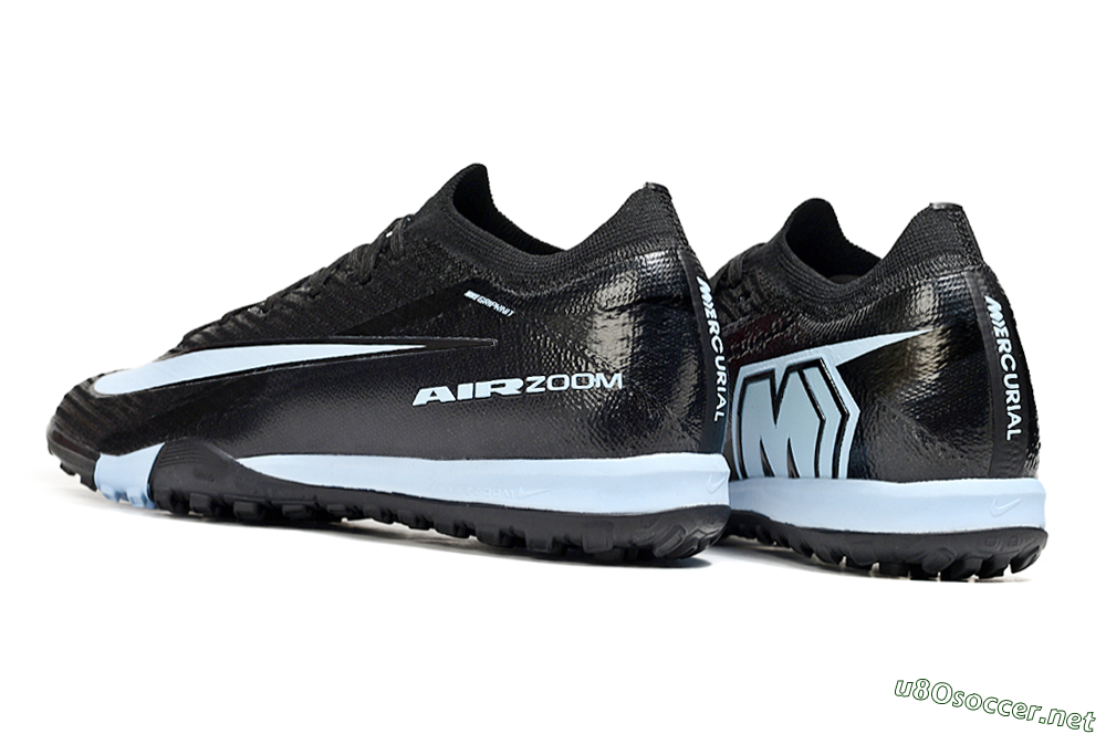Unisex Nike Air Zoom Mercurial Vapor 16 Elite TF Football Shoes - Black/Jade 4