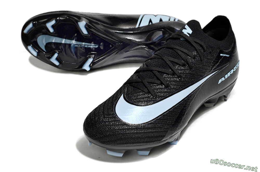 Unisex Nike Air Zoom Mercurial Vapor 16 Elite FG Football Boots - Black/Jade 3