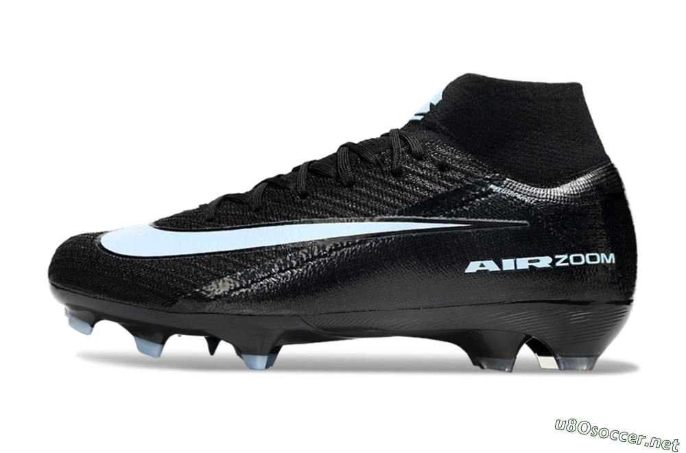 Unisex Nike Air Zoom Mercurial Superfly 10 Elite FG Football Boots - Black/Jade 0