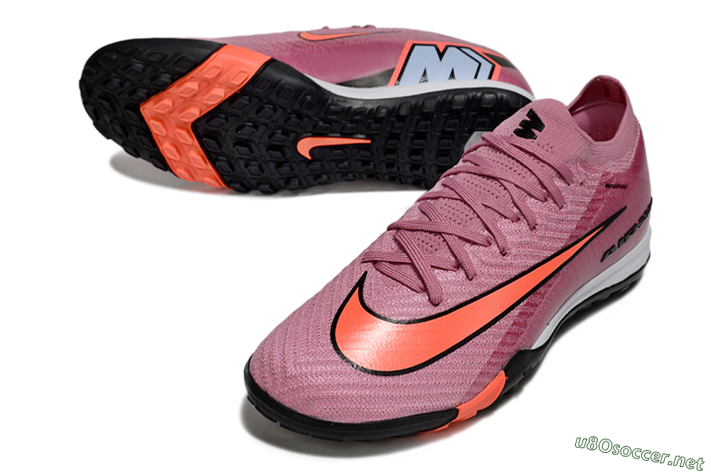 Unisex Nike Air Zoom Mercurial Vapor 16 Elite TF Football Shoes - Red/Black 3