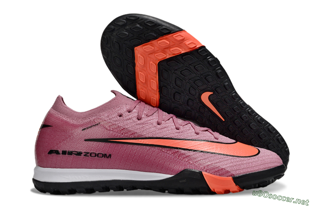 Unisex Nike Air Zoom Mercurial Vapor 16 Elite TF Football Shoes - Red/Black 2