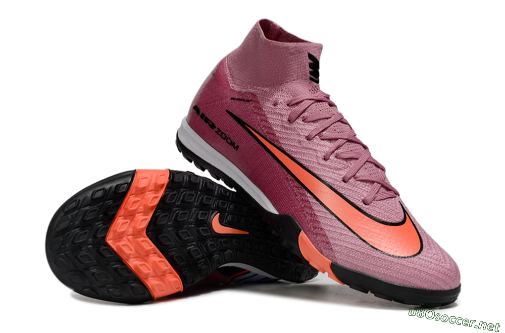 Unisex Nike Air Zoom Mercurial Superfly 10 Elite TF Football Shoes - Red/Black 1