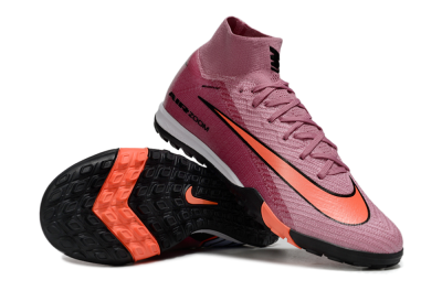 Unisex Nike Air Zoom Mercurial Superfly 10 Elite TF Football Shoes - Red/Black