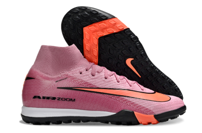 Unisex Nike Air Zoom Mercurial Superfly 10 Elite TF Football Shoes - Red/Black