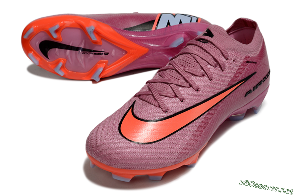 Unisex Nike Air Zoom Mercurial Vapor 16 Elite FG Football Boots - Red/Black 3