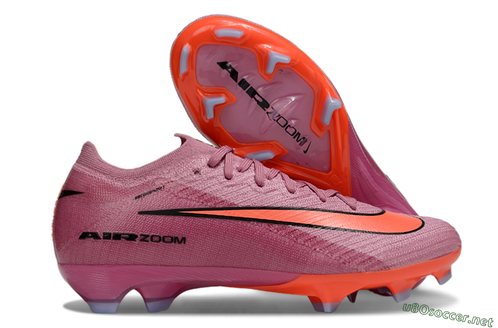 Unisex Nike Air Zoom Mercurial Vapor 16 Elite FG Football Boots - Red/Black 2