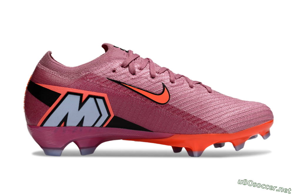 Unisex Nike Air Zoom Mercurial Vapor 16 Elite FG Football Boots - Red/Black 5