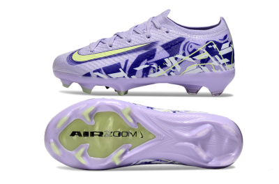 Kids Nike Air Zoom Mercurial Vapor 16 Elite FG Football Boots - Purple/Yellow