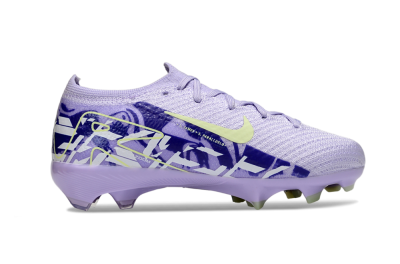 Kids Nike Air Zoom Mercurial Vapor 16 Elite FG Football Boots - Purple/Yellow