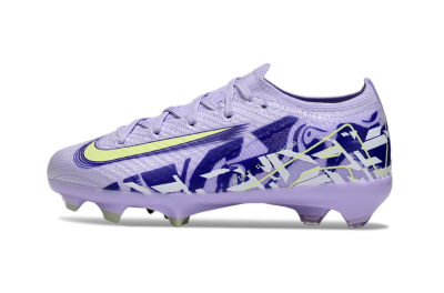 Kids Nike Air Zoom Mercurial Vapor 16 Elite FG Football Boots - Purple/Yellow