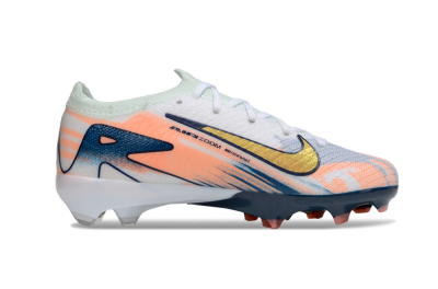 Kids Nike Air Zoom Mercurial Vapor 16 Elite FG Football Boots - Pink/Yellow/Blue