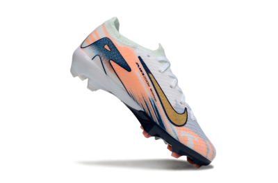 Kids Nike Air Zoom Mercurial Vapor 16 Elite FG Football Boots - Pink/Yellow/Blue