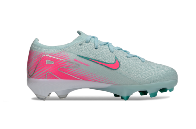 Kids Nike Air Zoom Mercurial Vapor 16 Elite FG Football Boots - Jade/Pink/White
