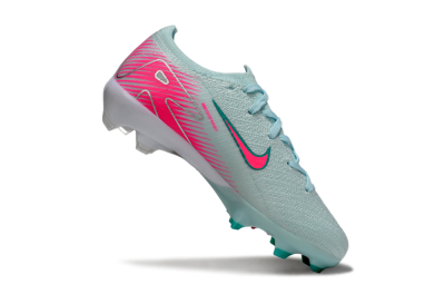 Kids Nike Air Zoom Mercurial Vapor 16 Elite FG Football Boots - Jade/Pink/White