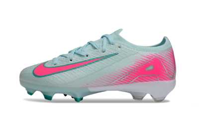 Kids Nike Air Zoom Mercurial Vapor 16 Elite FG Football Boots - Jade/Pink/White