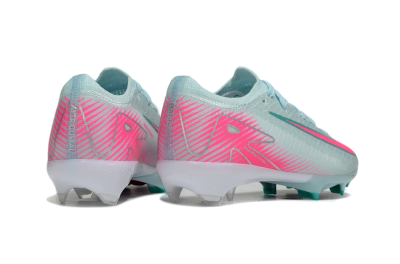 Kids Nike Air Zoom Mercurial Vapor 16 Elite FG Football Boots - Jade/Pink/White