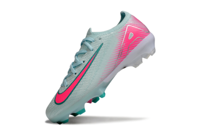 Kids Nike Air Zoom Mercurial Vapor 16 Elite FG Football Boots - Jade/Pink/White