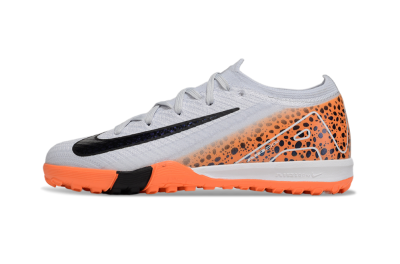 Kids Nike Air Zoom Mercurial Vapor 16 Elite TF Football Shoes - Grey/Black/Leopard