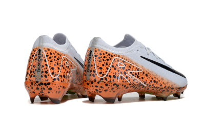 Kids Nike Air Zoom Mercurial Vapor 16 Elite FG Football Boots - Grey/Black/Leopard