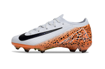 Kids Nike Air Zoom Mercurial Vapor 16 Elite FG Football Boots - Grey/Black/Leopard