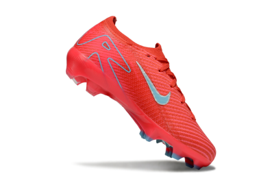 Kids Nike Air Zoom Mercurial Vapor 16 Elite FG Football Boots - Red/Silver/Jade