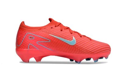 Kids Nike Air Zoom Mercurial Vapor 16 Elite FG Football Boots - Red/Silver/Jade