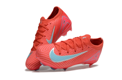 Kids Nike Air Zoom Mercurial Vapor 16 Elite FG Football Boots - Red/Silver/Jade