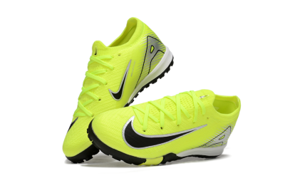 Kids Nike Air Zoom Mercurial Vapor 16 Elite TF Football Shoes - Yellow/Black/Silver