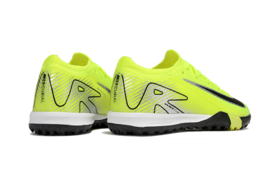 Kids Nike Air Zoom Mercurial Vapor 16 Elite TF Football Shoes - Yellow/Black/Silver