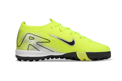 Kids Nike Air Zoom Mercurial Vapor 16 Elite TF Football Shoes - Yellow/Black/Silver