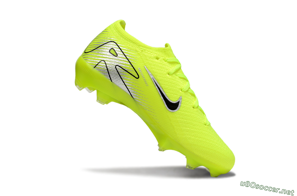 Kids Nike Air Zoom Mercurial Vapor 16 Elite FG Football Boots - Yellow/Black/Silver 4
