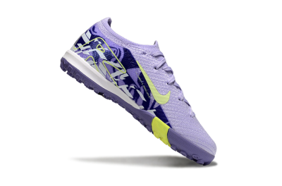 Kids Nike Air Zoom Mercurial Vapor 16 Elite TF Football Shoes - Purple/Yellow