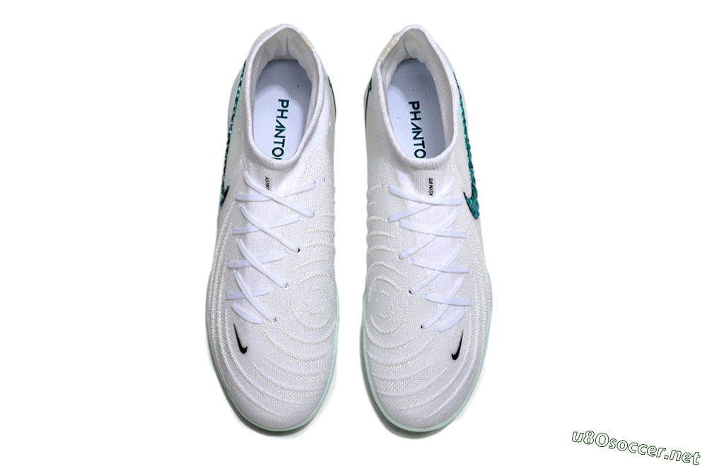 Unisex Nike Phantom Luna Elite TF Football Shoes - Beige/Green 4