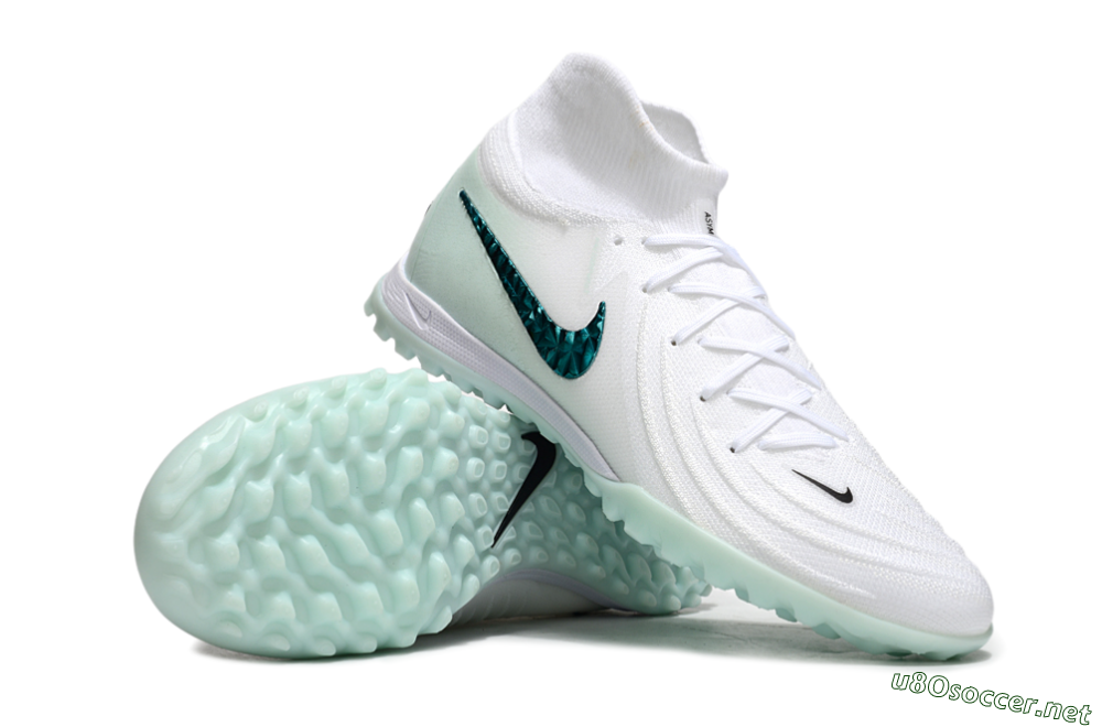 Unisex Nike Phantom Luna Elite TF Football Shoes - Beige/Green 3