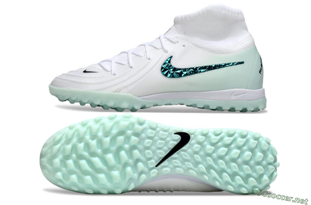 Unisex Nike Phantom Luna Elite TF Football Shoes - Beige/Green 1