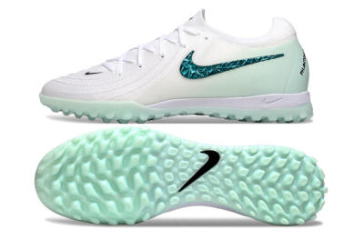 Unisex Nike Phantom GX 2 Elite TF Football Shoes - Beige/Green