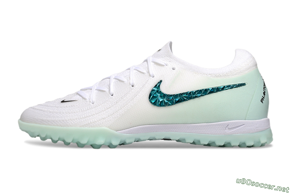 Unisex Nike Phantom GX 2 Elite TF Football Shoes - Beige/Green 0