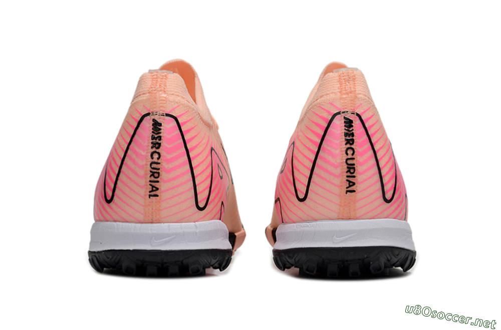 Unisex Nike Air Zoom Mercurial Vapor 16 Elite TF Football Shoes - Pink/Black/White 5