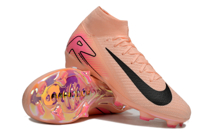 Unisex Nike Air Zoom Mercurial Superfly 10 Elite FG Football Boots - Pink/Black/Red
