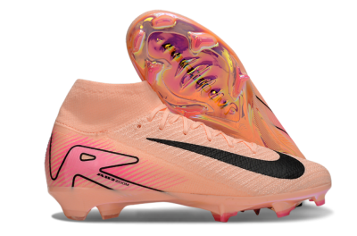 Unisex Nike Air Zoom Mercurial Superfly 10 Elite FG Football Boots - Pink/Black/Red