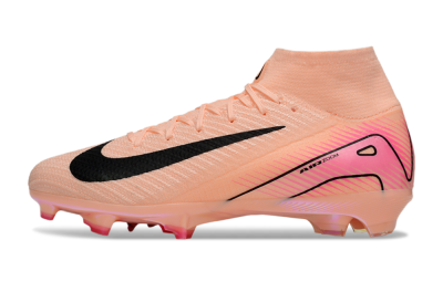 Unisex Nike Air Zoom Mercurial Superfly 10 Elite FG Football Boots - Pink/Black/Red