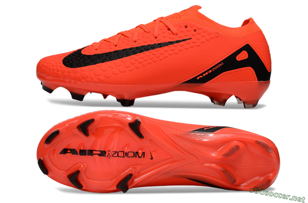 Unisex Nike Air Zoom Mercurial Vapor 16 Elite FG Football Boots - Red/Black 1