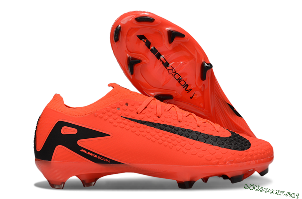Unisex Nike Air Zoom Mercurial Vapor 16 Elite FG Football Boots - Red/Black 2