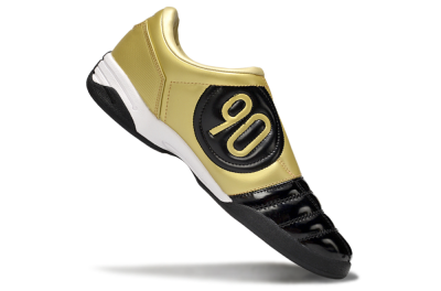 Men's Nike Total 90 III IC Football Shoes - Black/Gold