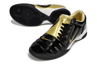 Men's Nike Total 90 III IC Football Shoes - Black/Gold